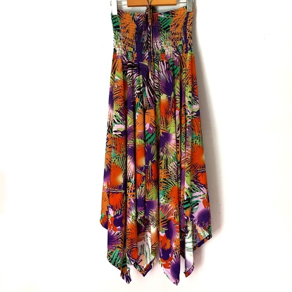 Candy Couture Tropical Dress Ladies Size Small - Picture 2 of 5